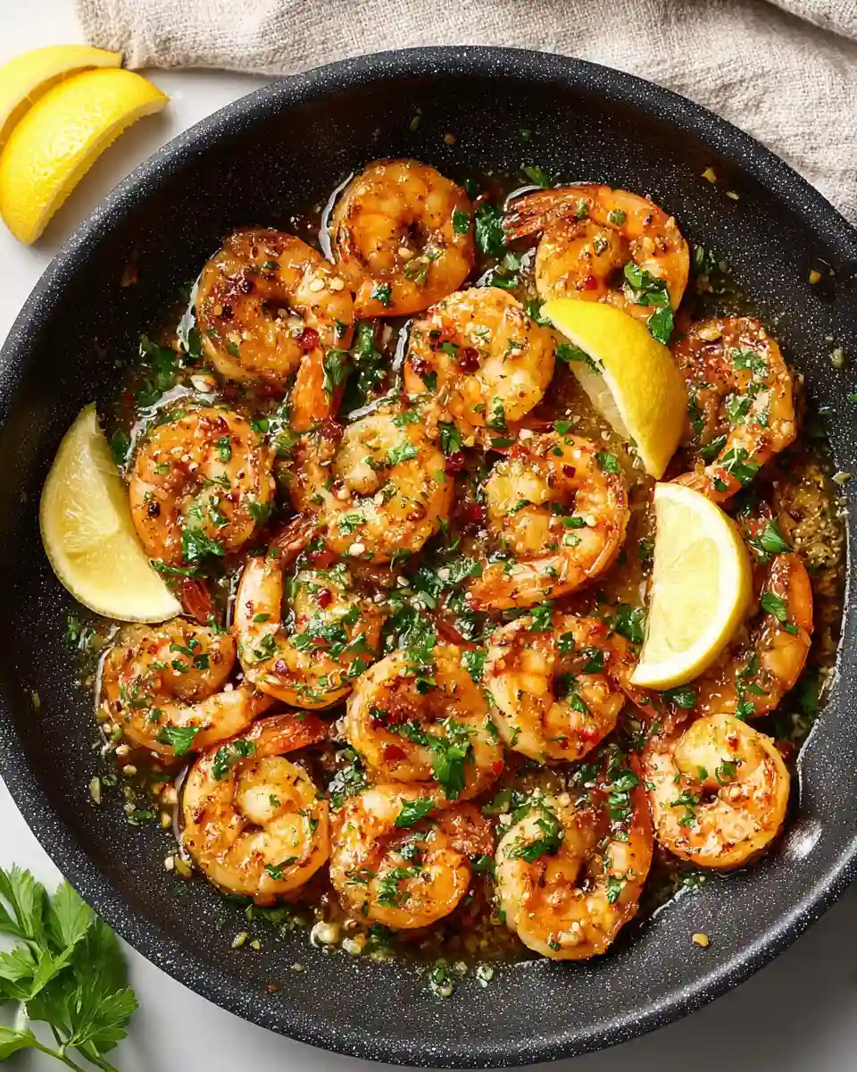 Lemon Garlic Shrimp Meal Prep