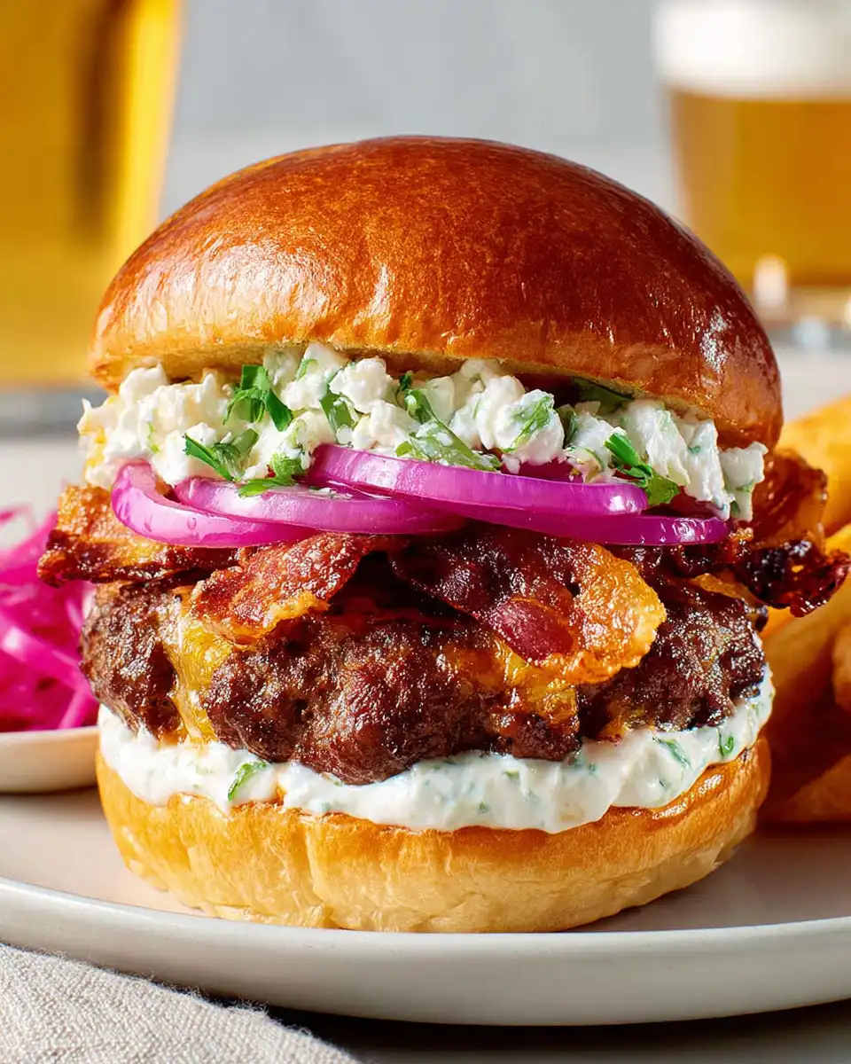 Mild Jalapeño Cream Burgers