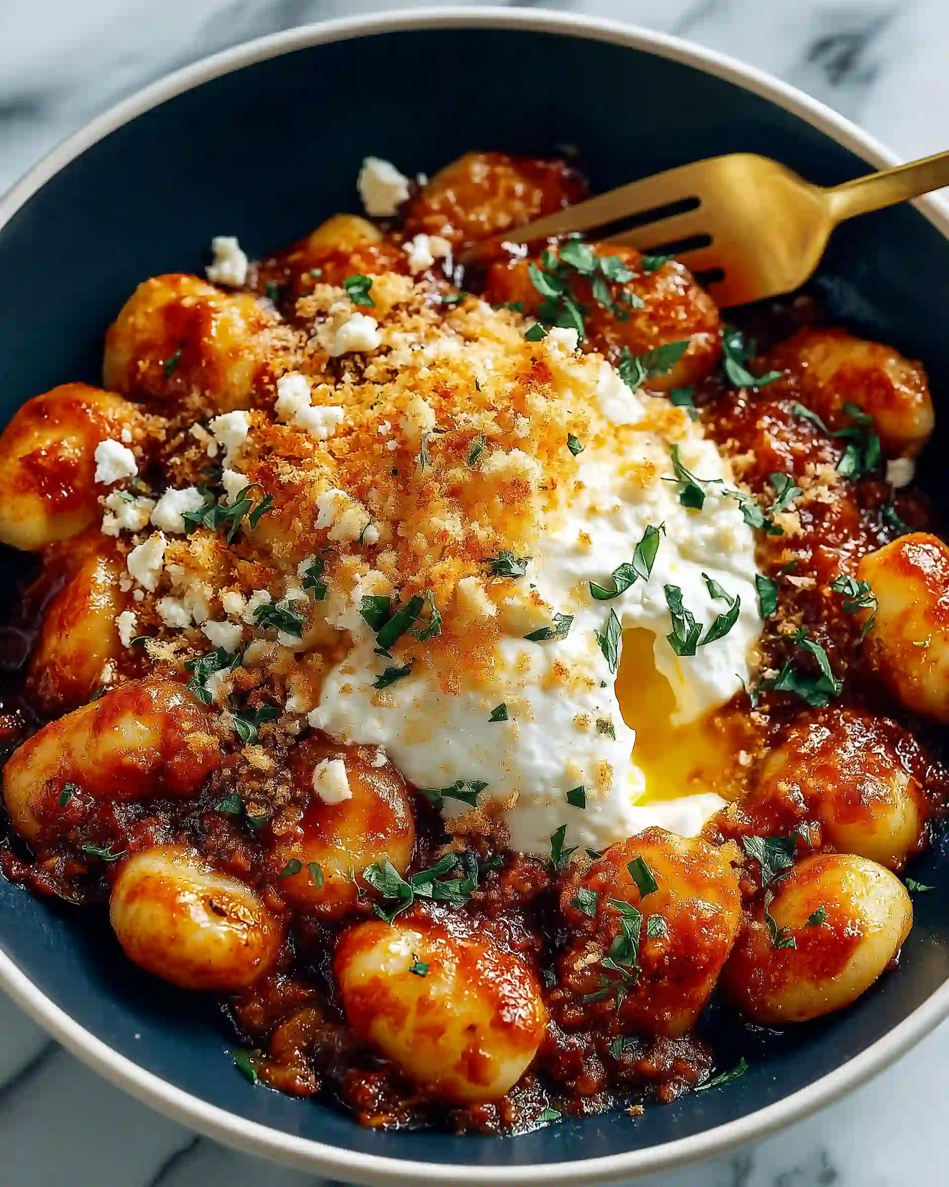 Millionaire Gnocchi with Red Sauce