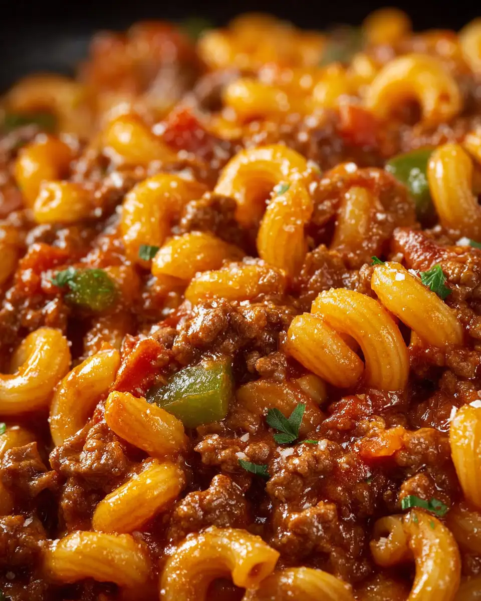 Nostalgic American Goulash