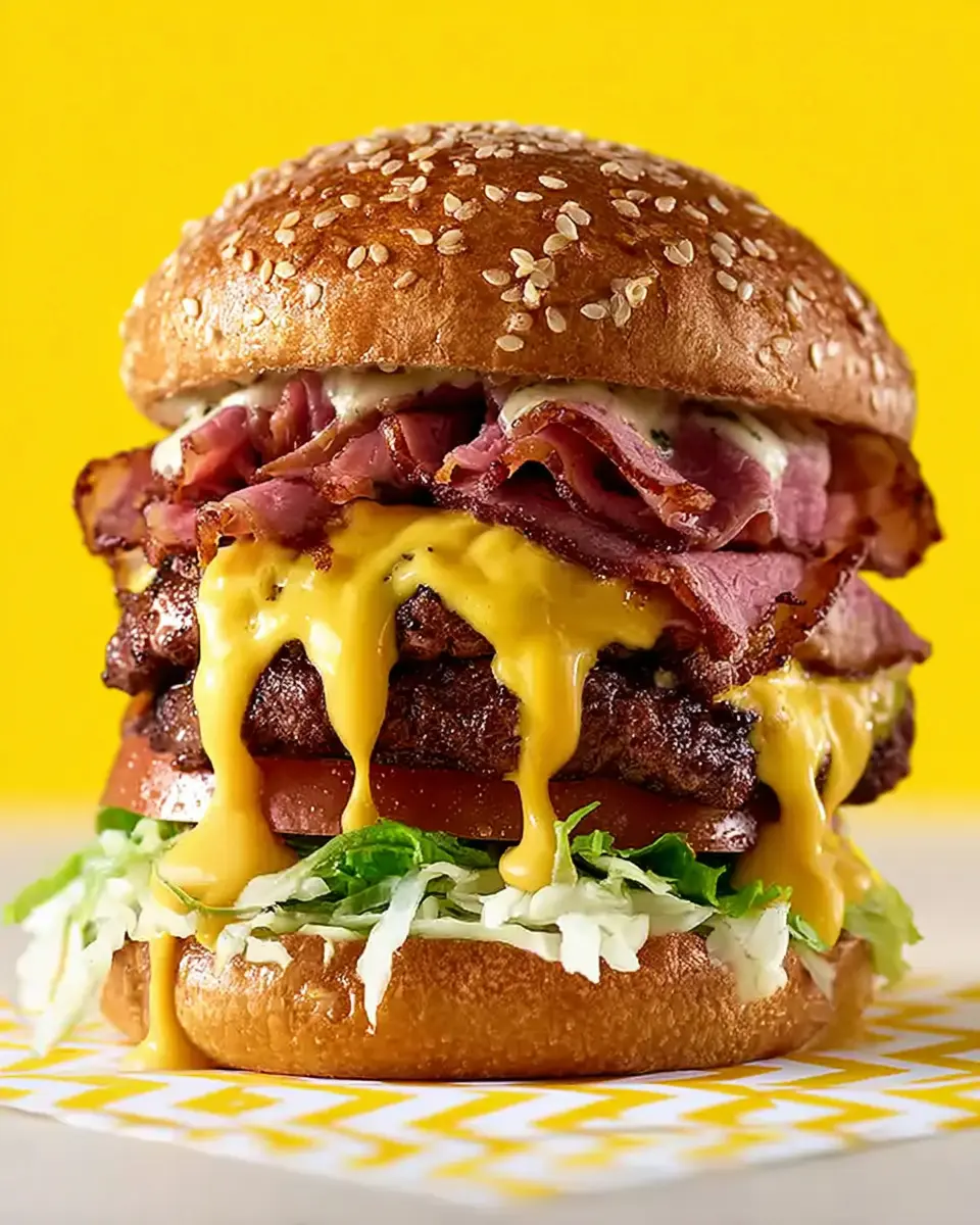 Pastrami Burgers Recipe