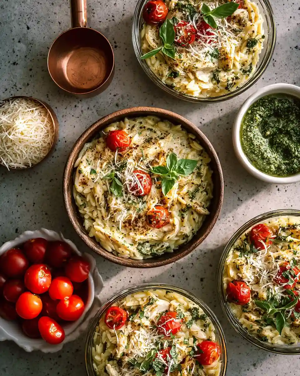 Pesto Chicken Orzo Box