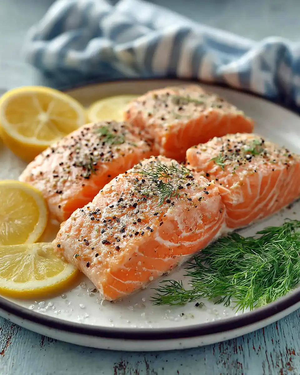 Poached Salmon Recipe