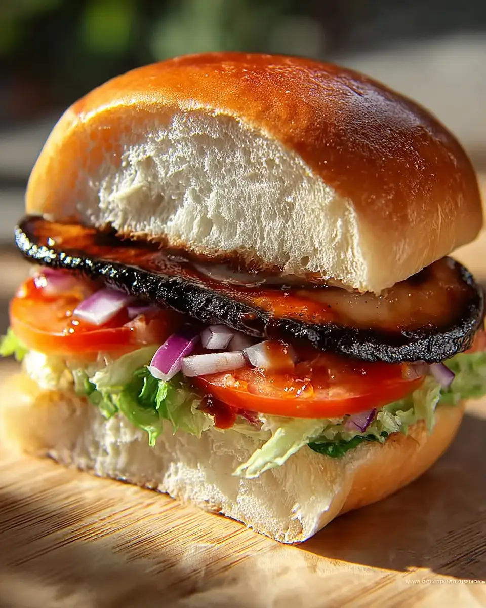 Portobello Burger Recipe