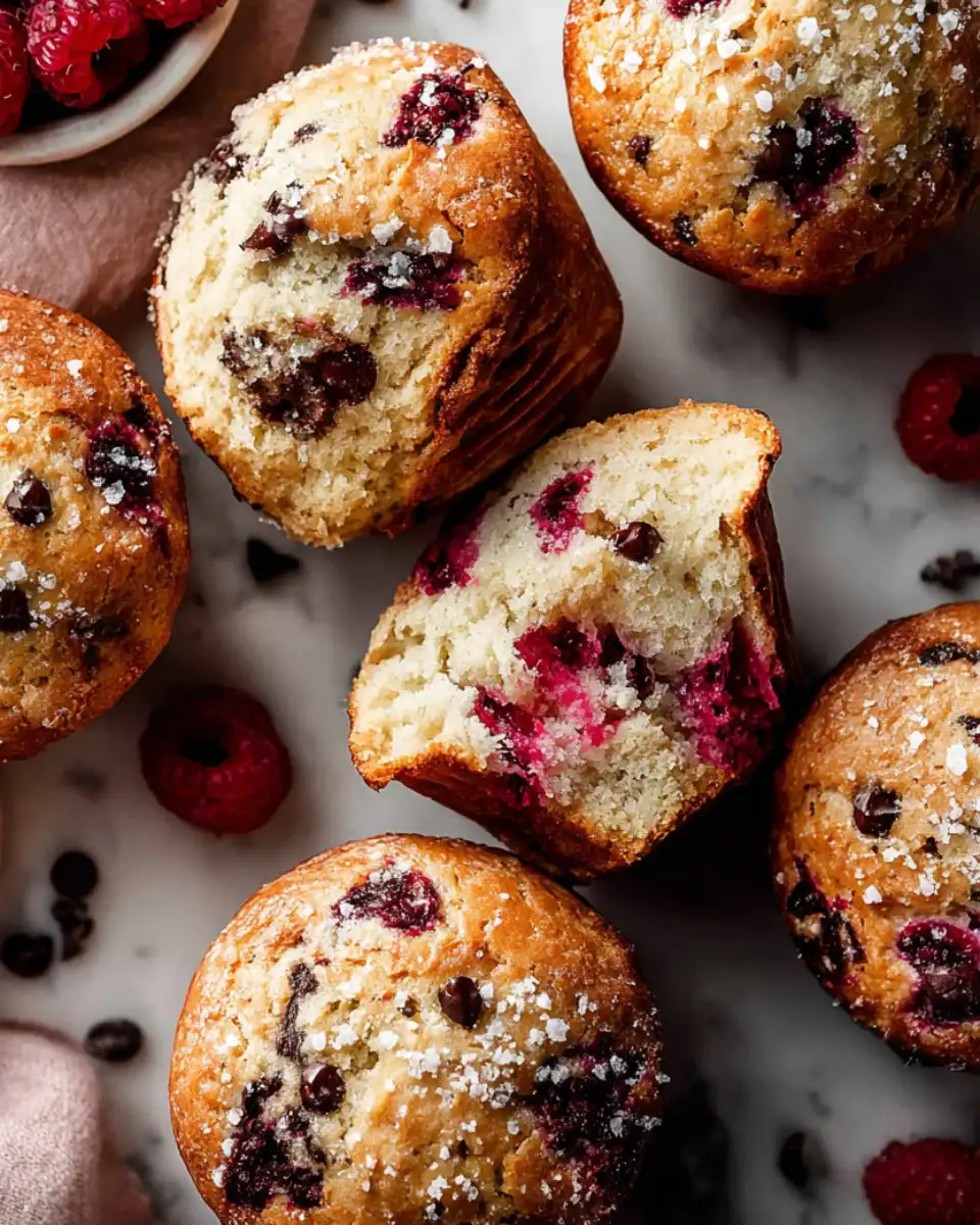 Raspberry Chocolate Chip Muffins
