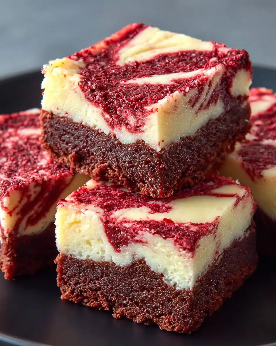 Easy Red Velvet Cheesecake Bars