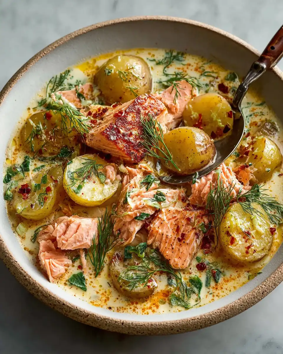 Creamy Salmon Chowder