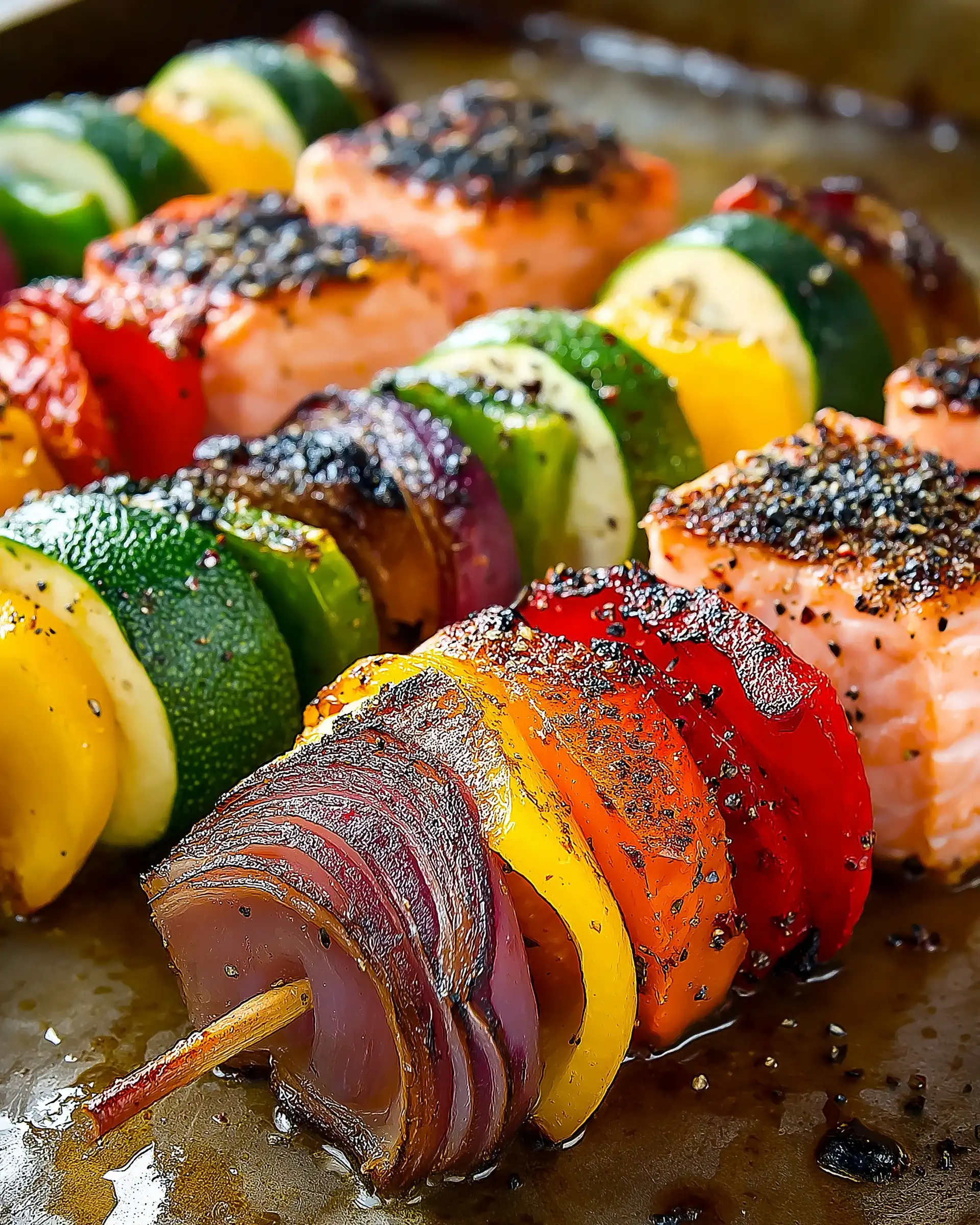 Salmon Skewers Recipe