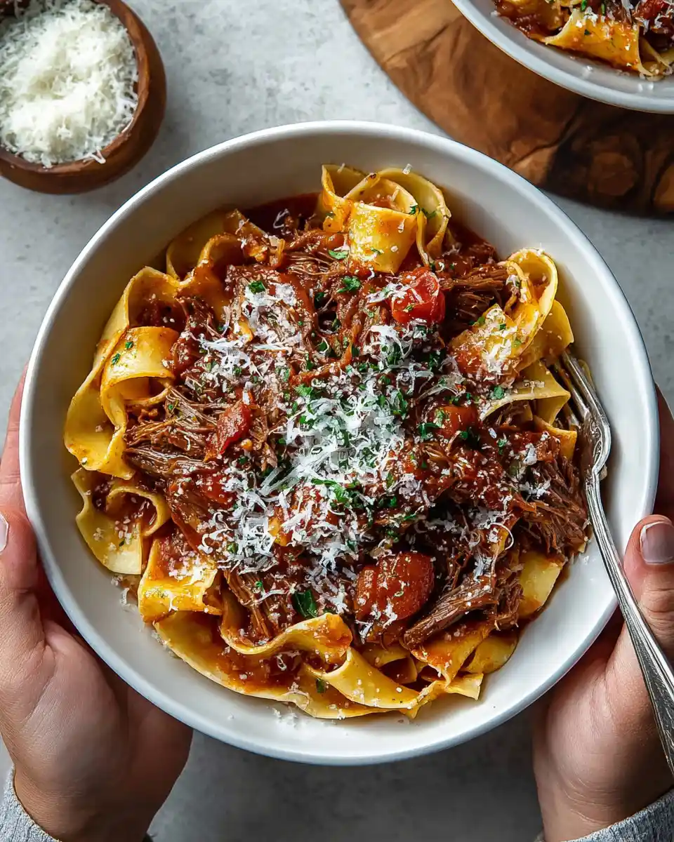 Slow Cooker Beef Ragu Recipe