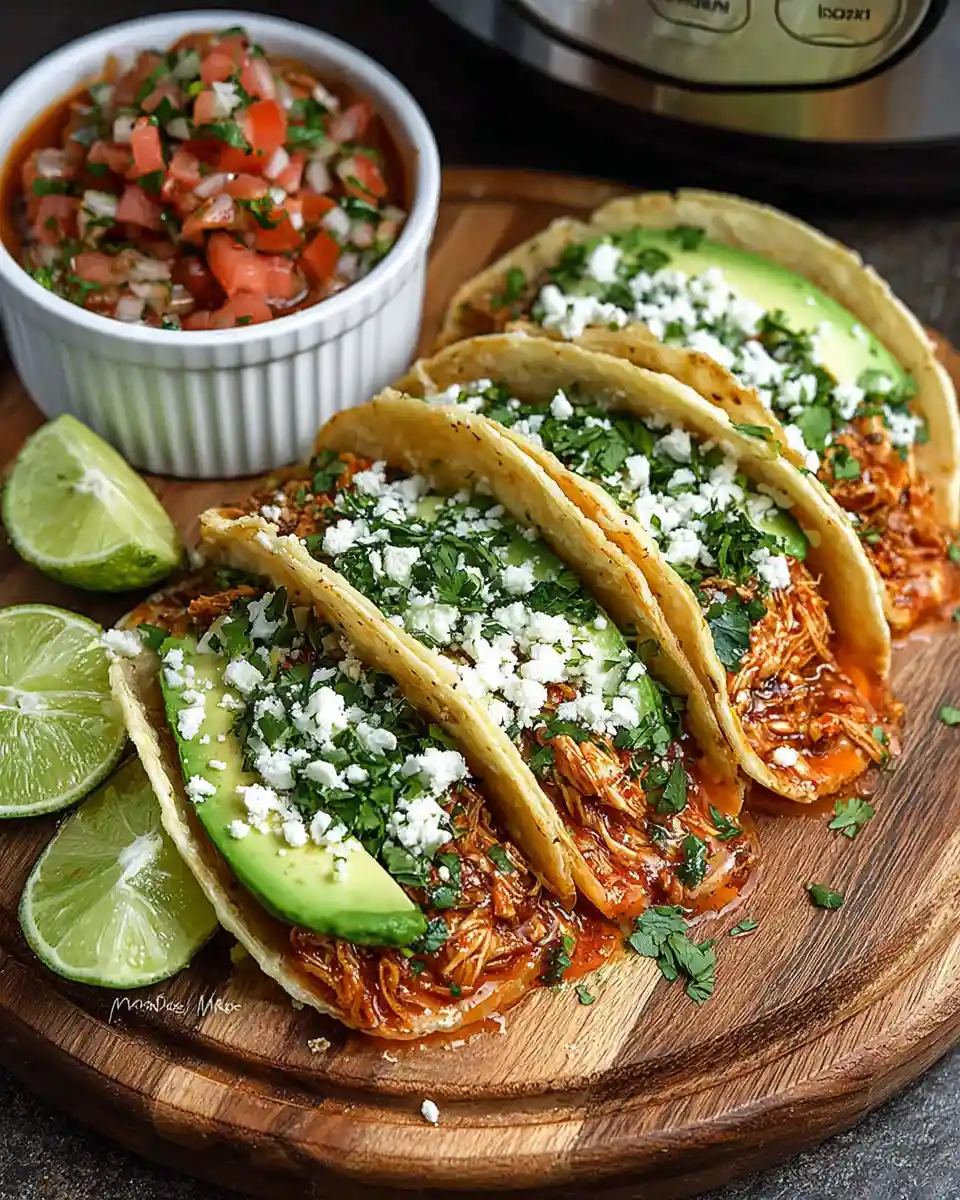 Slow Cooker Chicken Tacos