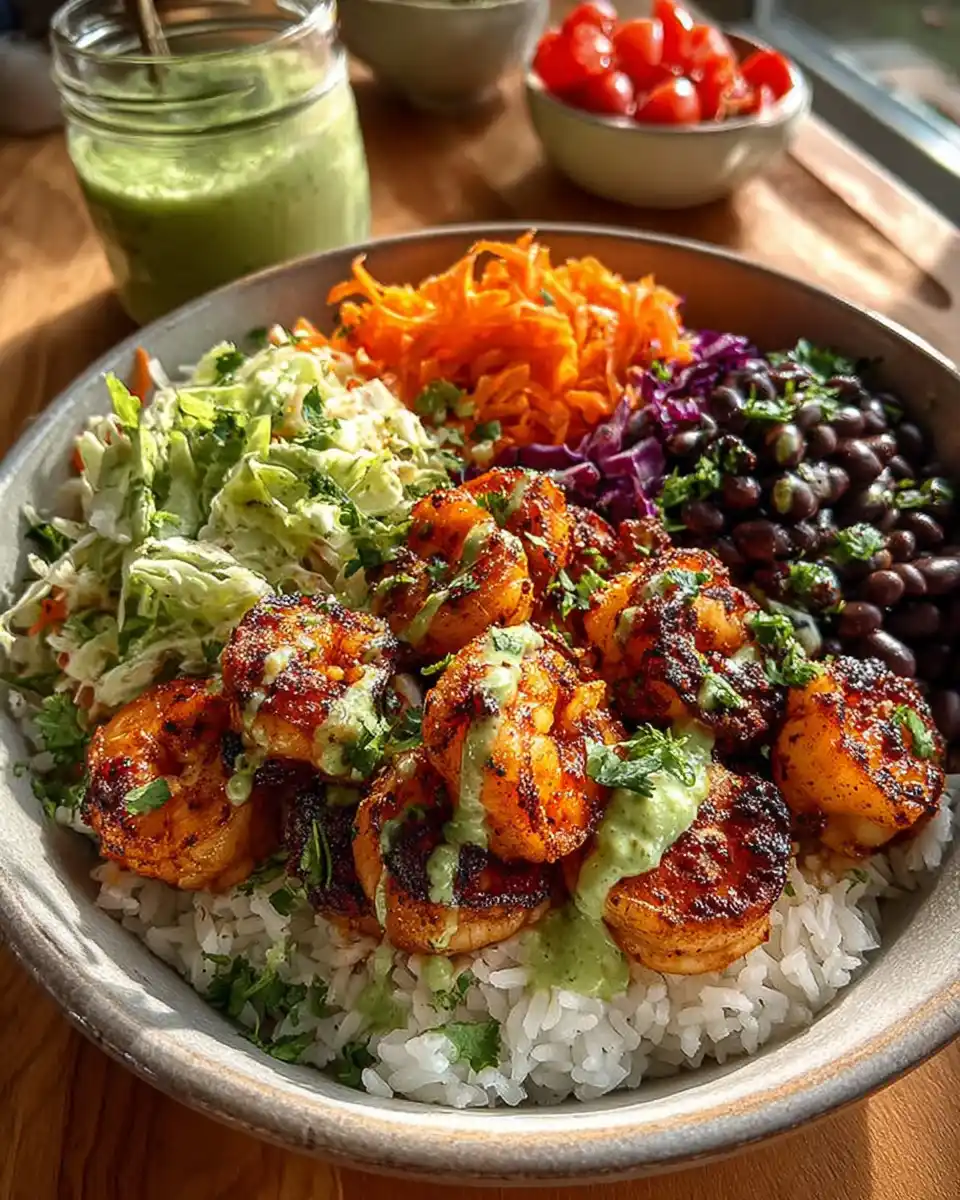 Spicy Shrimp Lunch Meal Prep