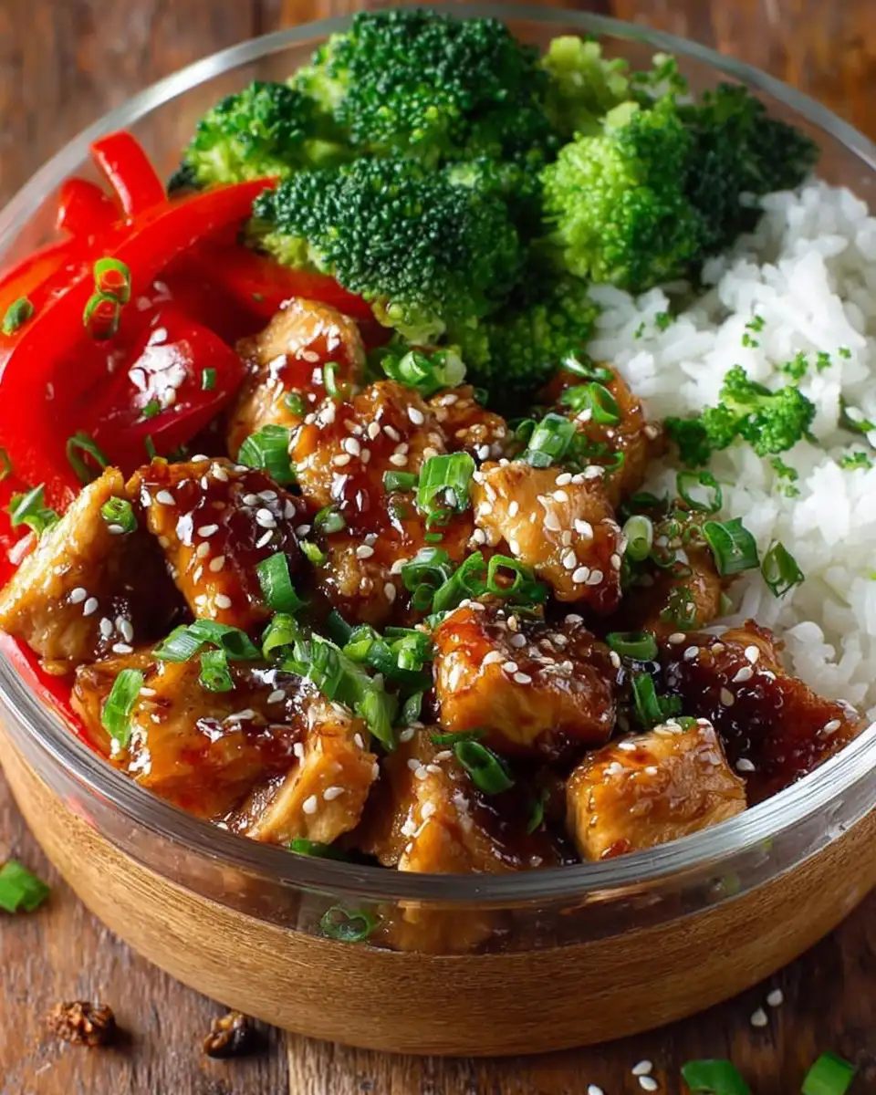 Teriyaki Chicken Rice Meal Prep