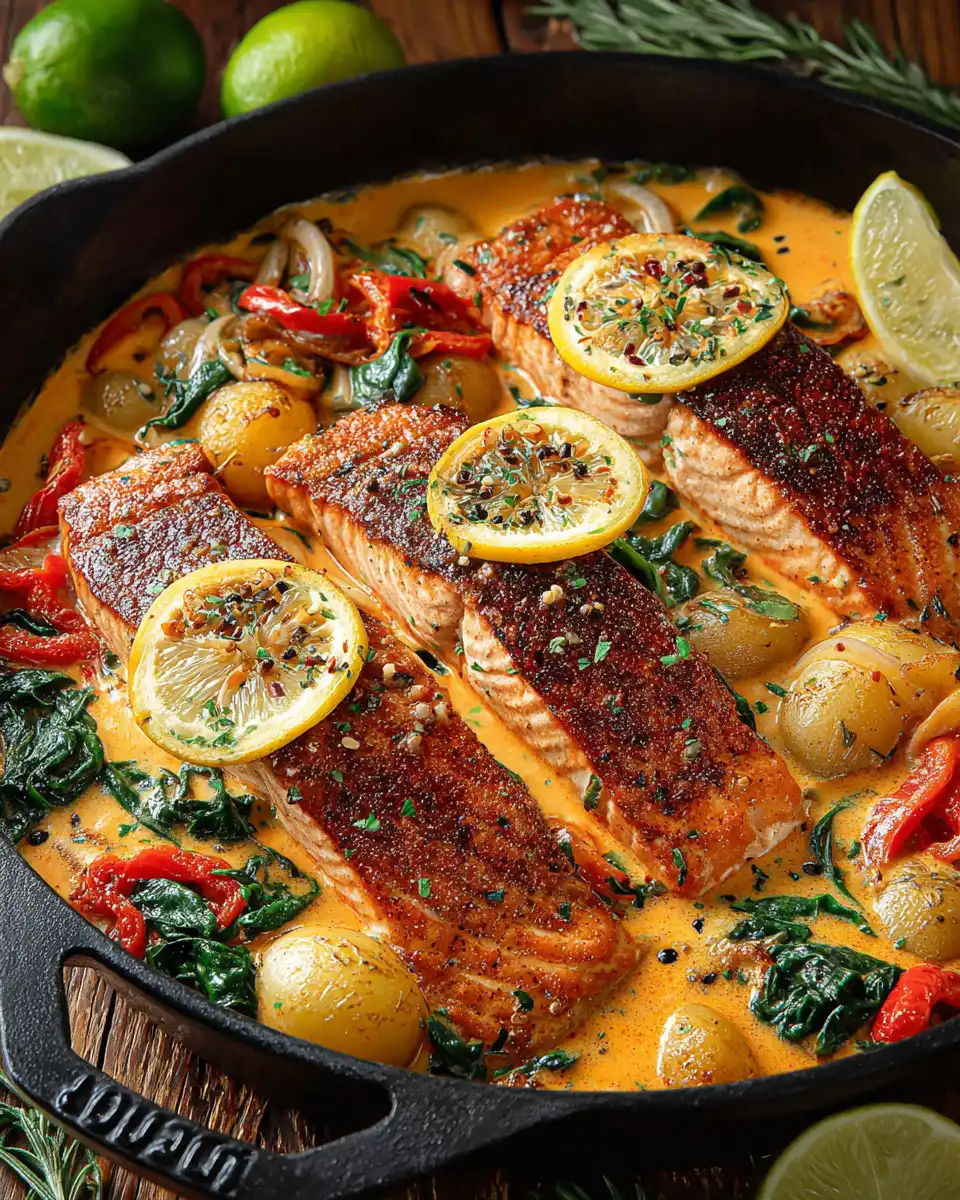 Thai-Inspired Salmon Coconut Curry