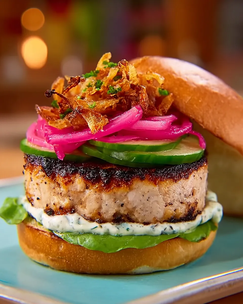 Tuna Steak Burgers