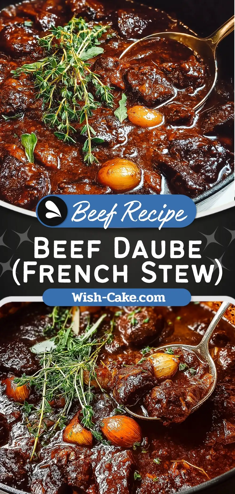 Beef Daube Stew Without Alcohol