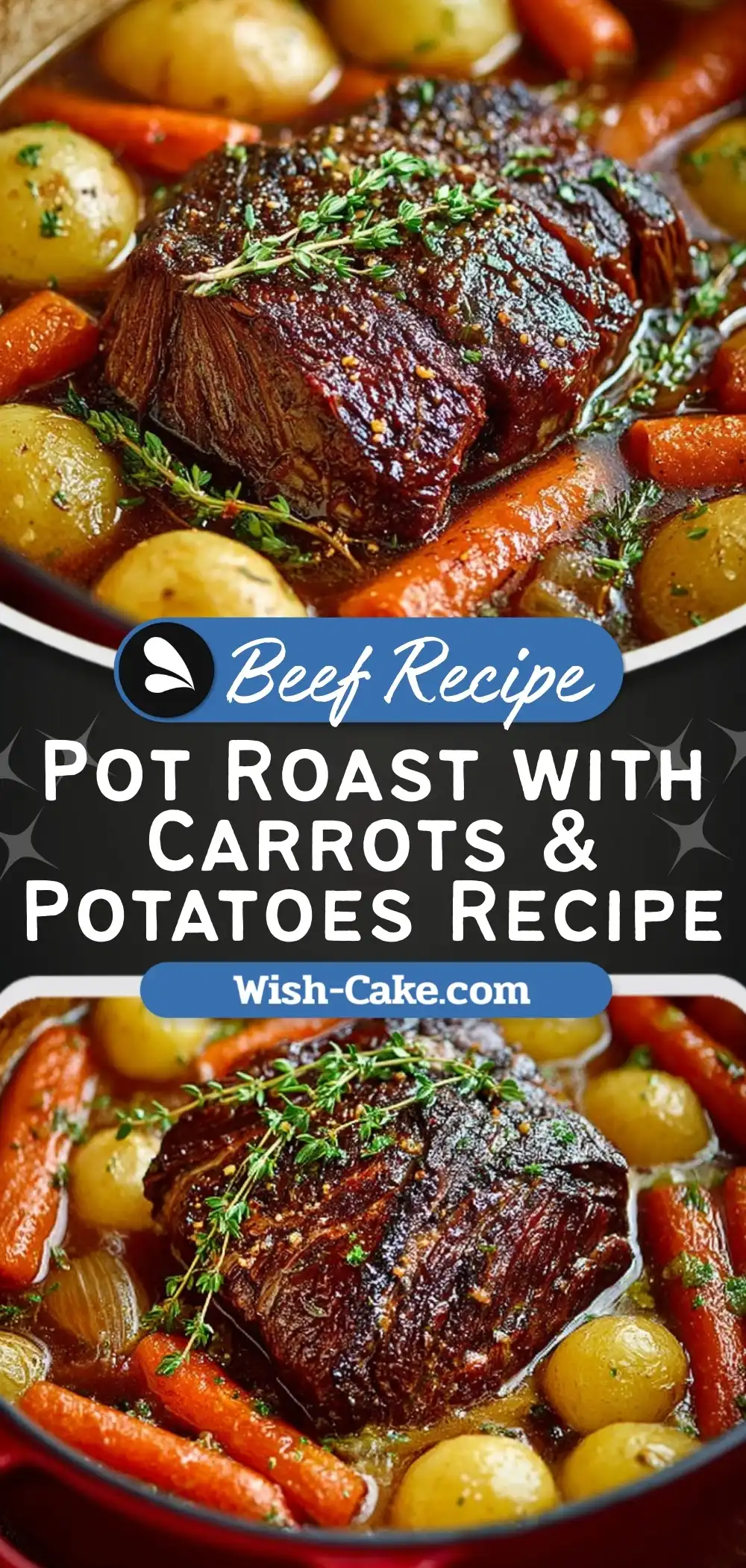 Pot Roast with Carrots & Potatoes Ultimate Comfort