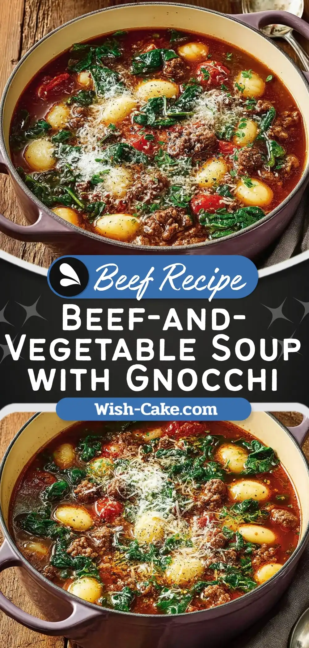 Beef-And-Vegetable Soup With Gnocchi That Comforts Deeply