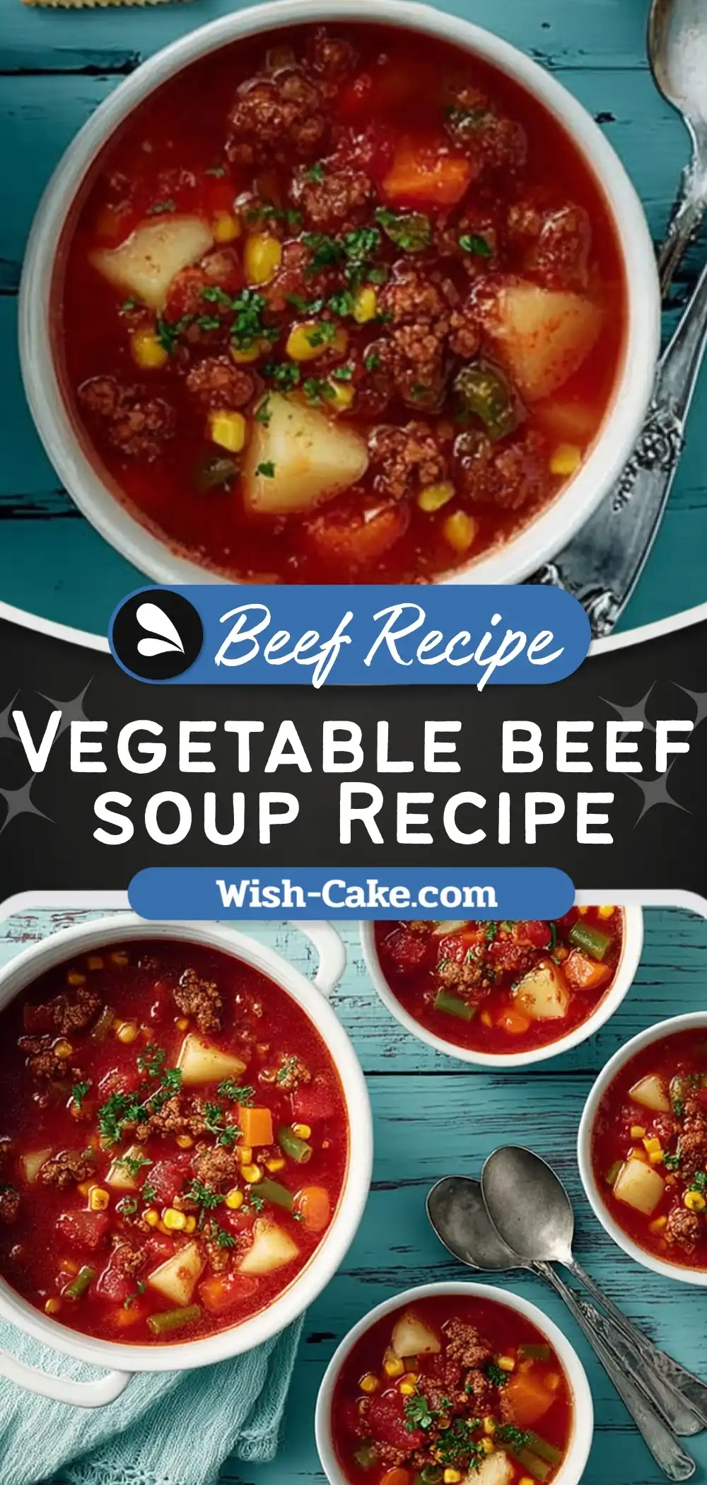 Chunky Vegetable Beef Soup Ultimate Comfort