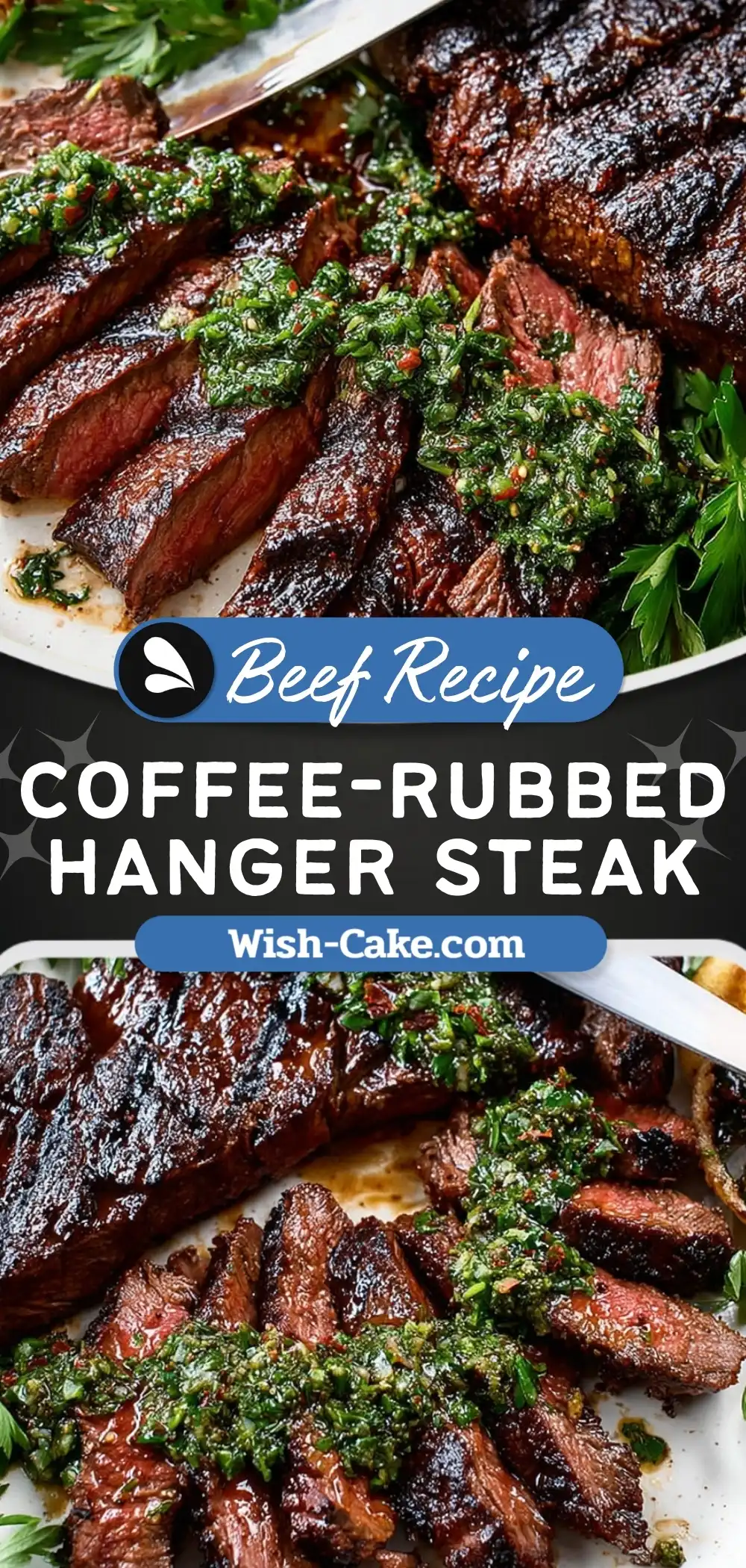 Coffee-Rubbed Hanger Steak with Bold Flavor