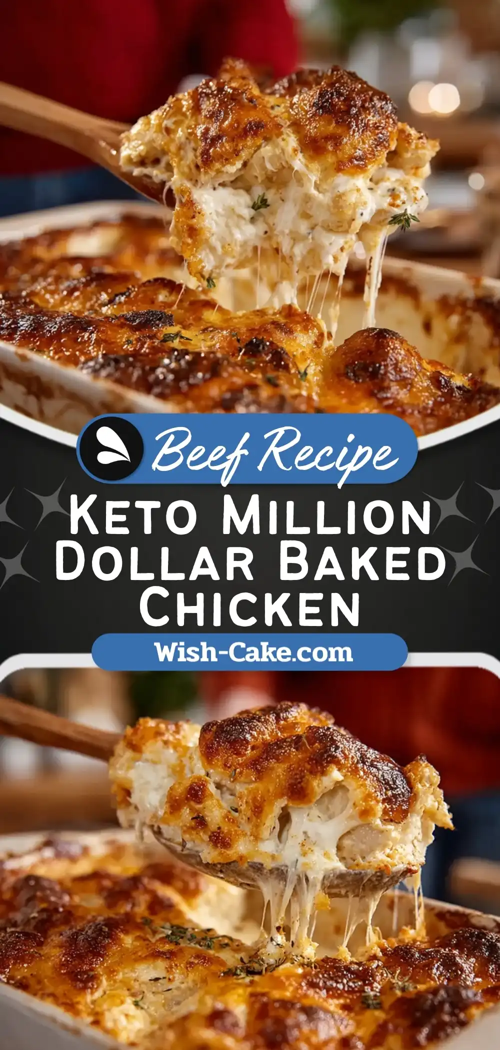 Keto Million Dollar Baked Chicken Ultimate Comfort