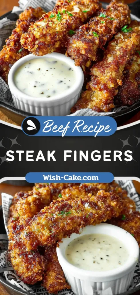 Steak Fingers Recipe With Country Gravy That Everyone Craves