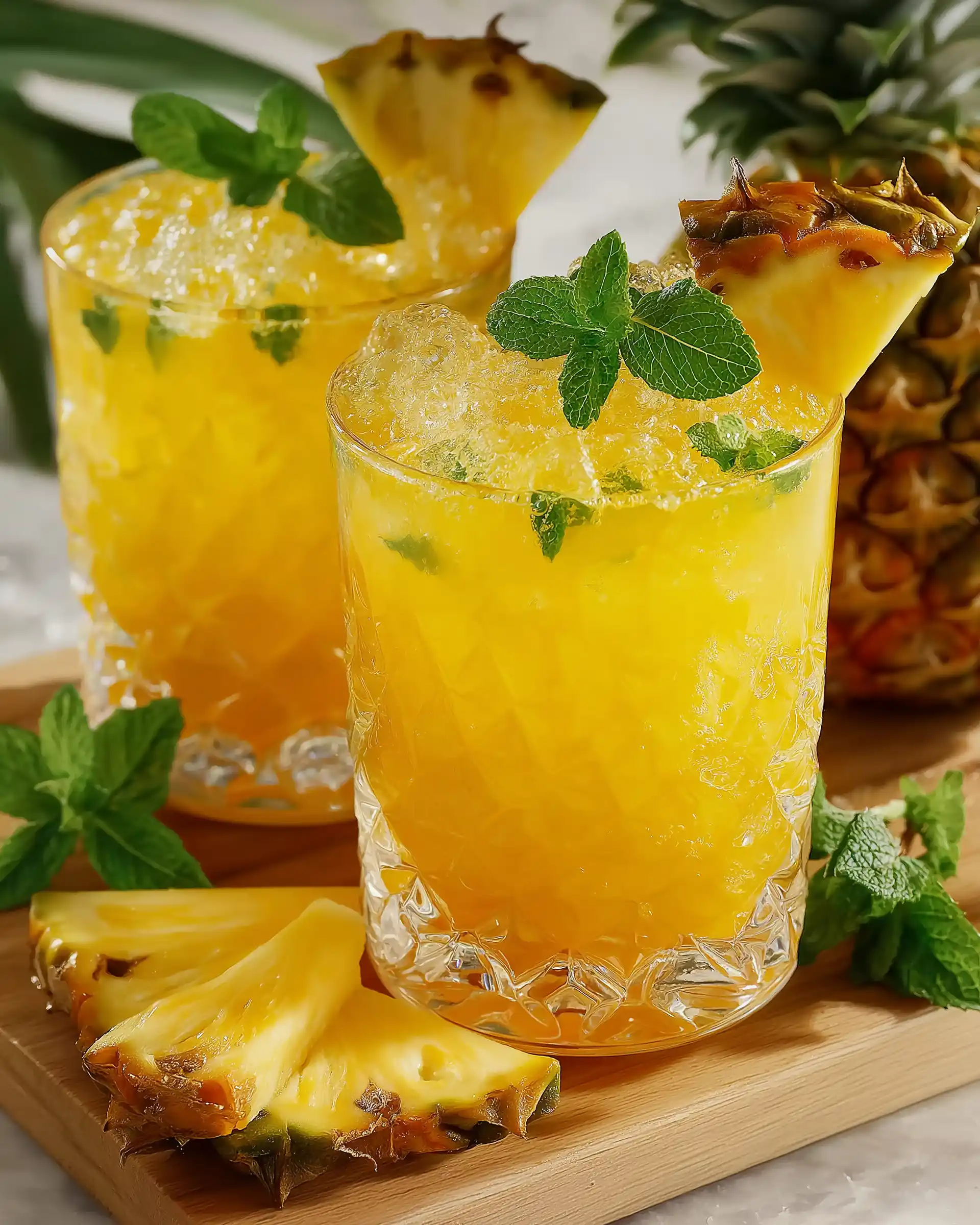 Apple Cider Vinegar & Pineapple Powerful Detox Drink