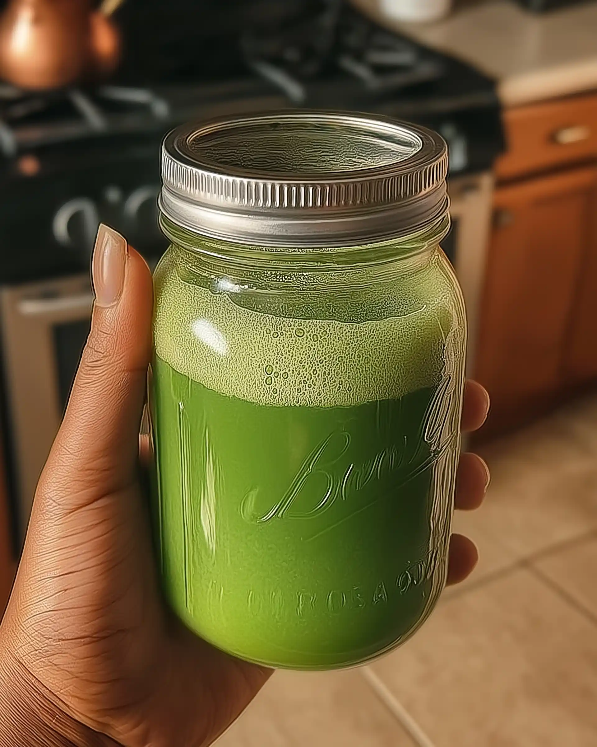 Green Juice with Fiber-Rich Greens A Powerful Clean Boost