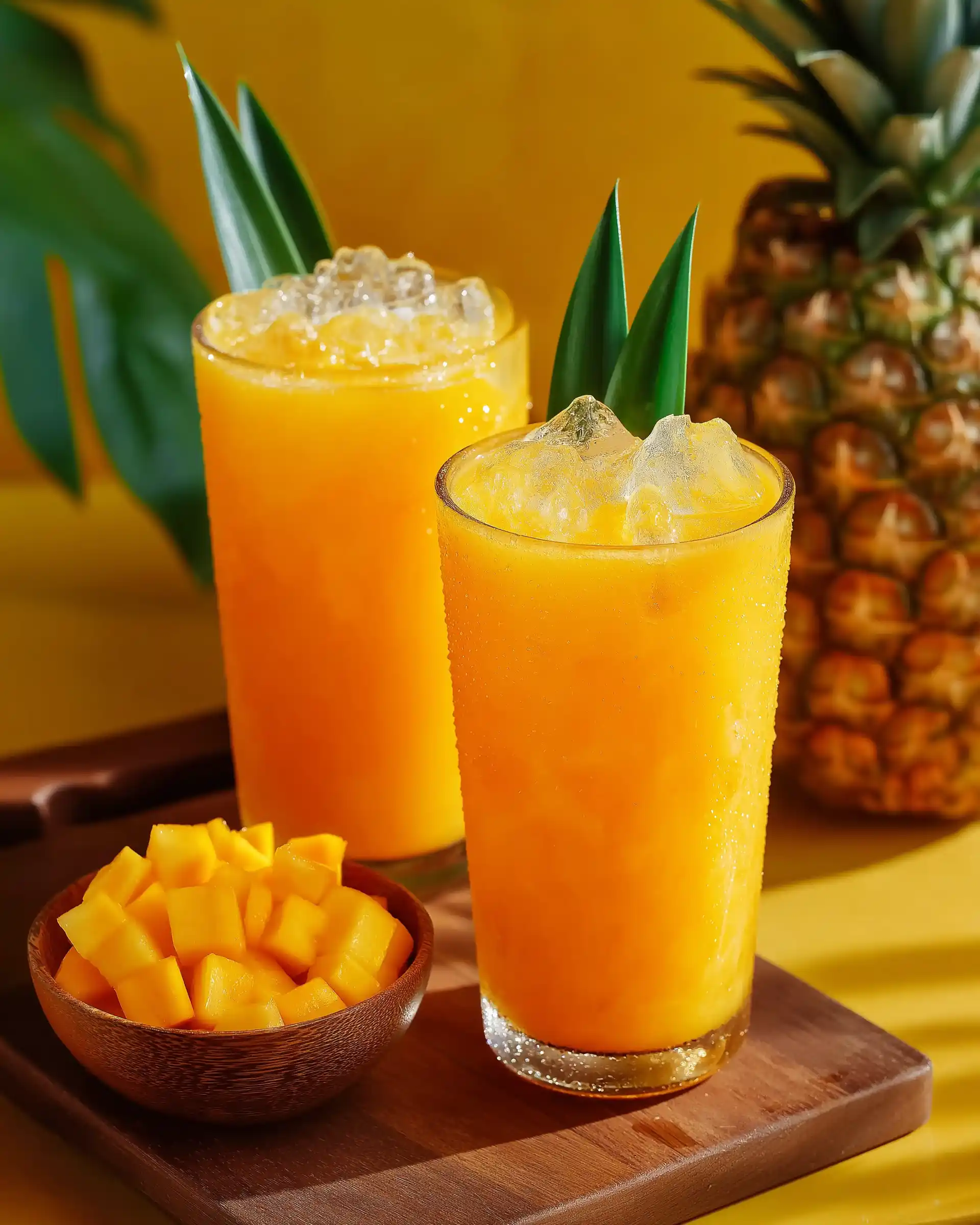 Pineapple Mango Juice Dangerous Refreshing Blend