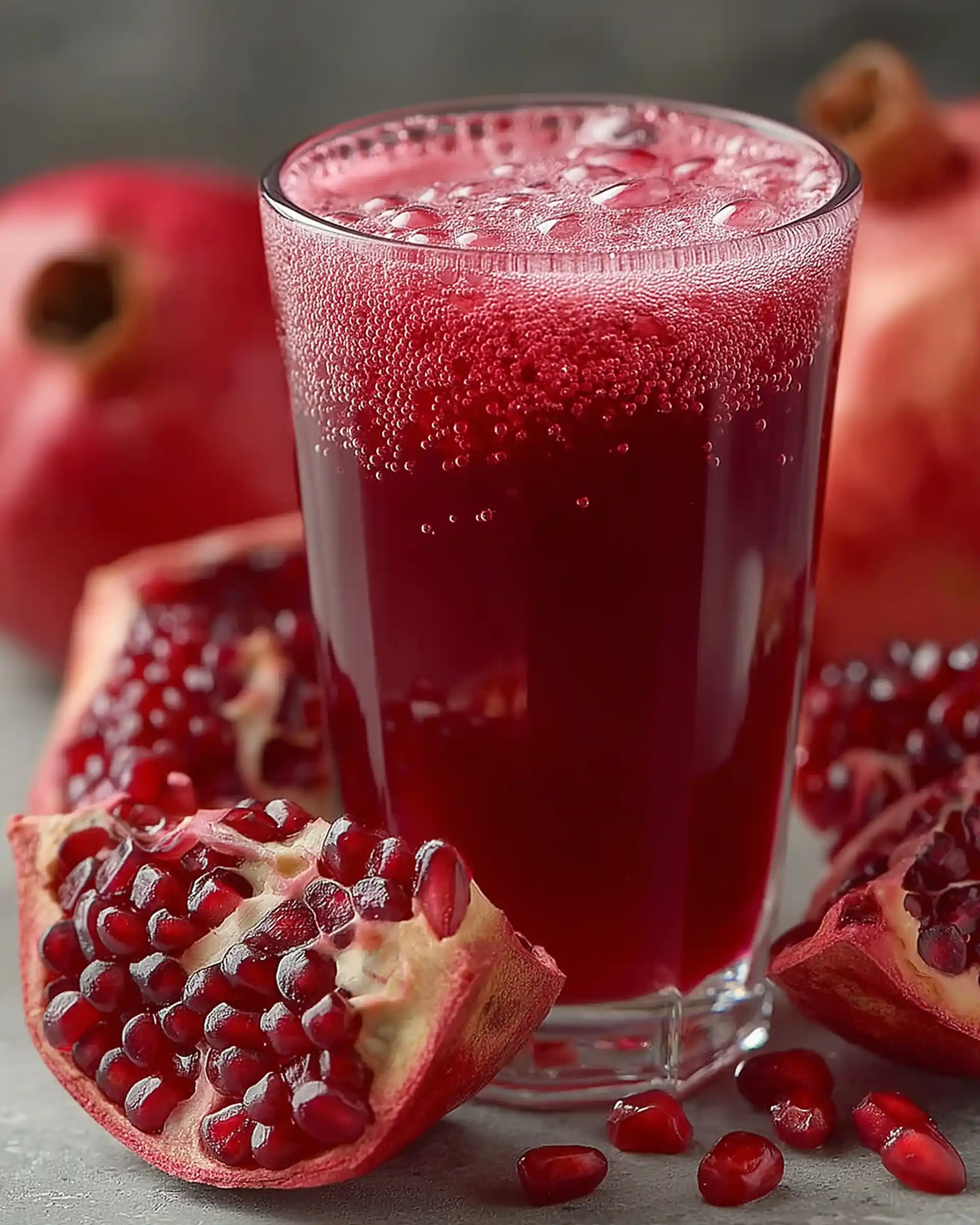 Pomegranate Juice Powerful Refreshment