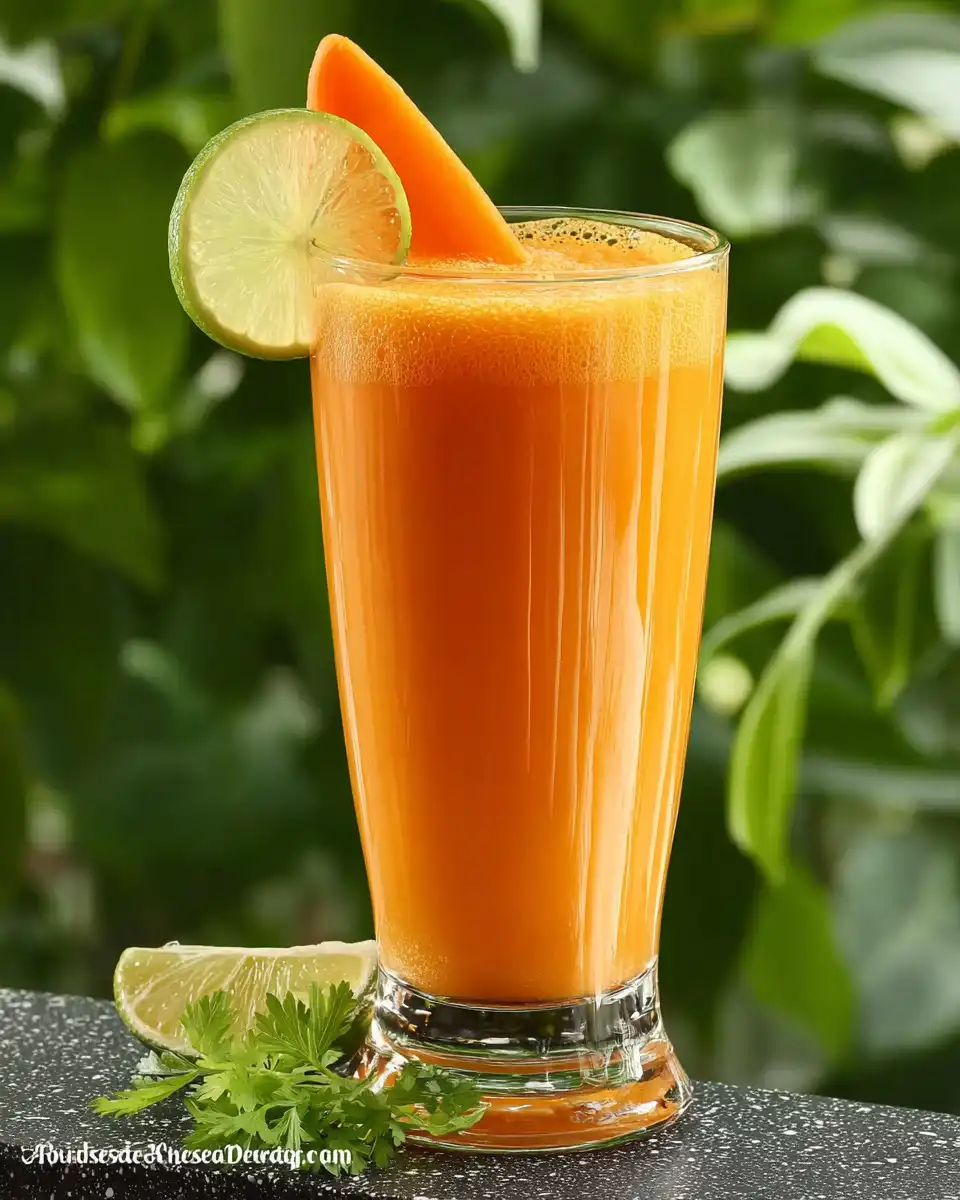 Carrot Mango Juice Refreshing Power Blend