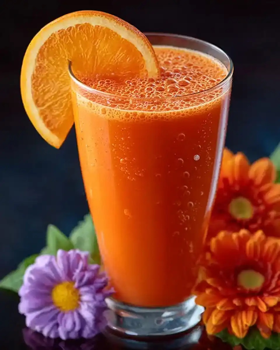 Carrot Orange Juice Powerful Refreshing Cleanse