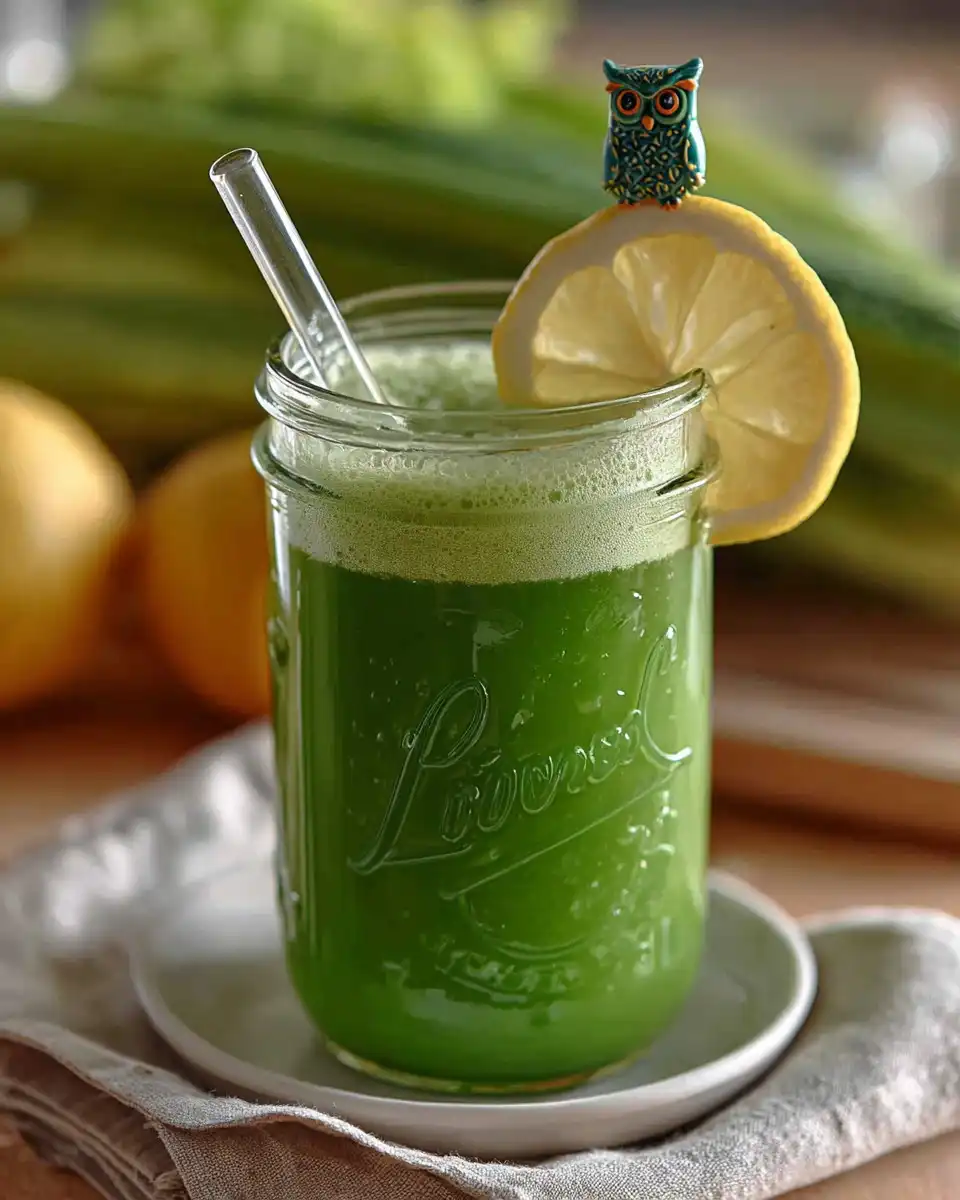 Cucumber Celery Juice Powerful Cleanse