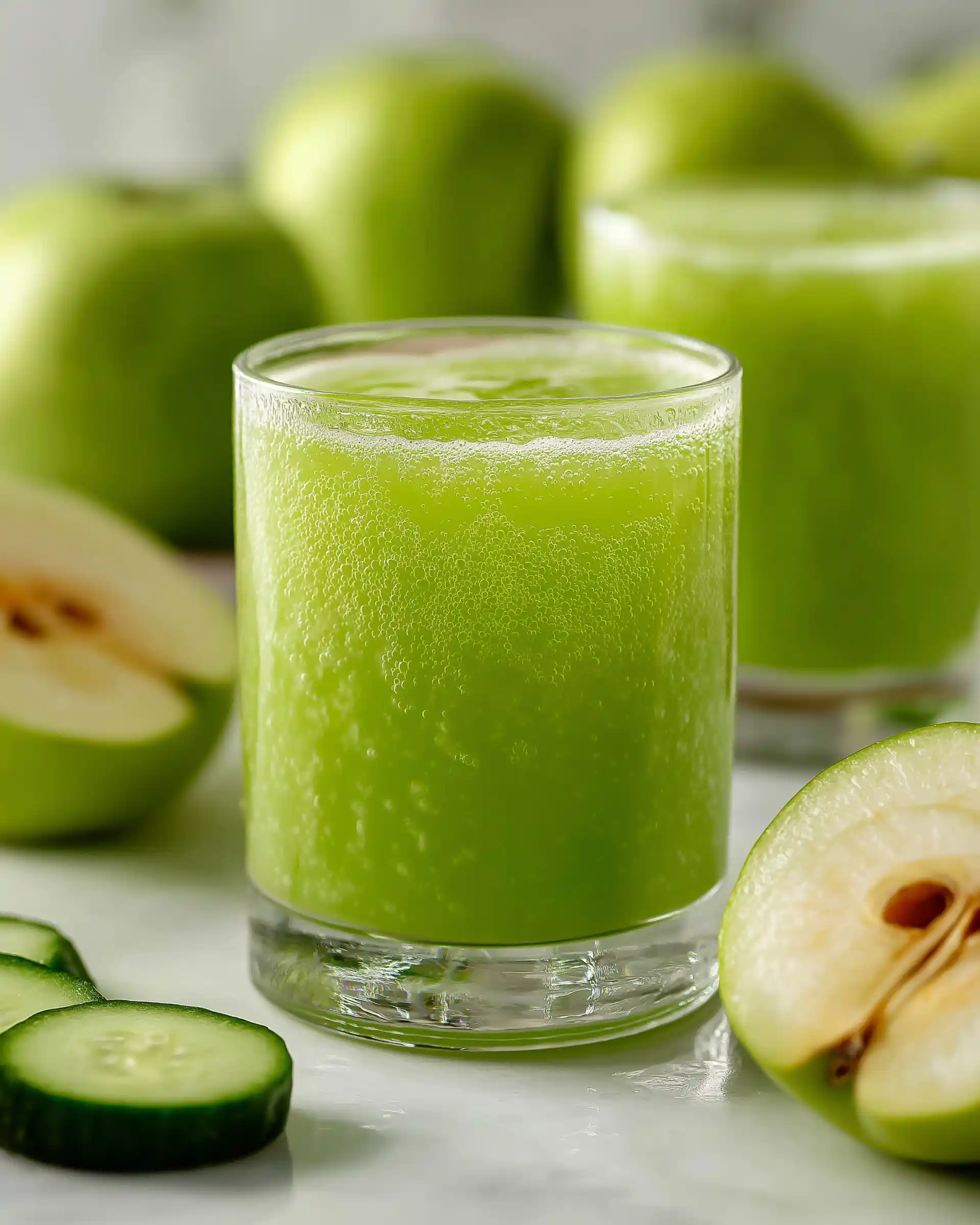 Green Apple Juice Powerful Detox Boost