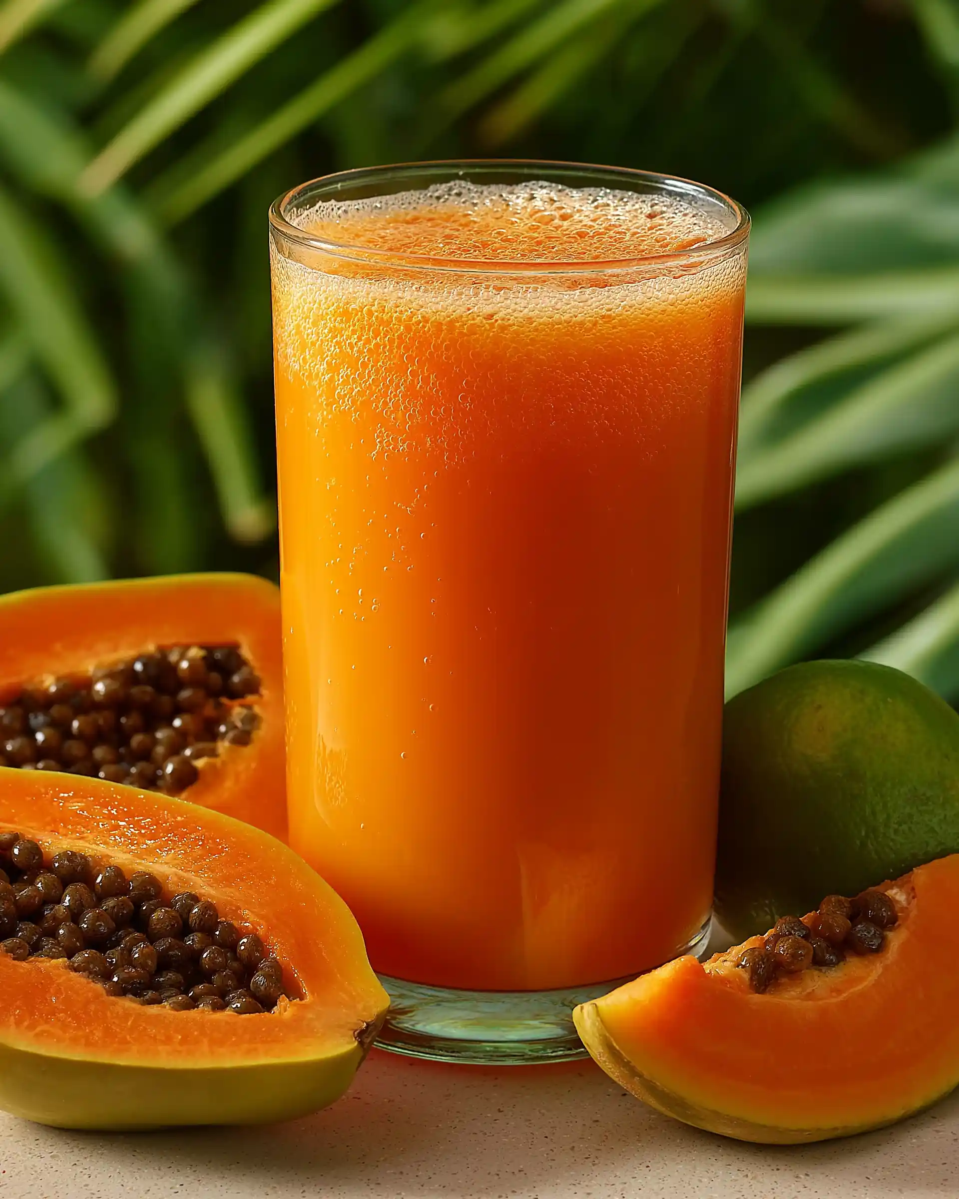 Papaya Juice Powerful Refreshing Drink