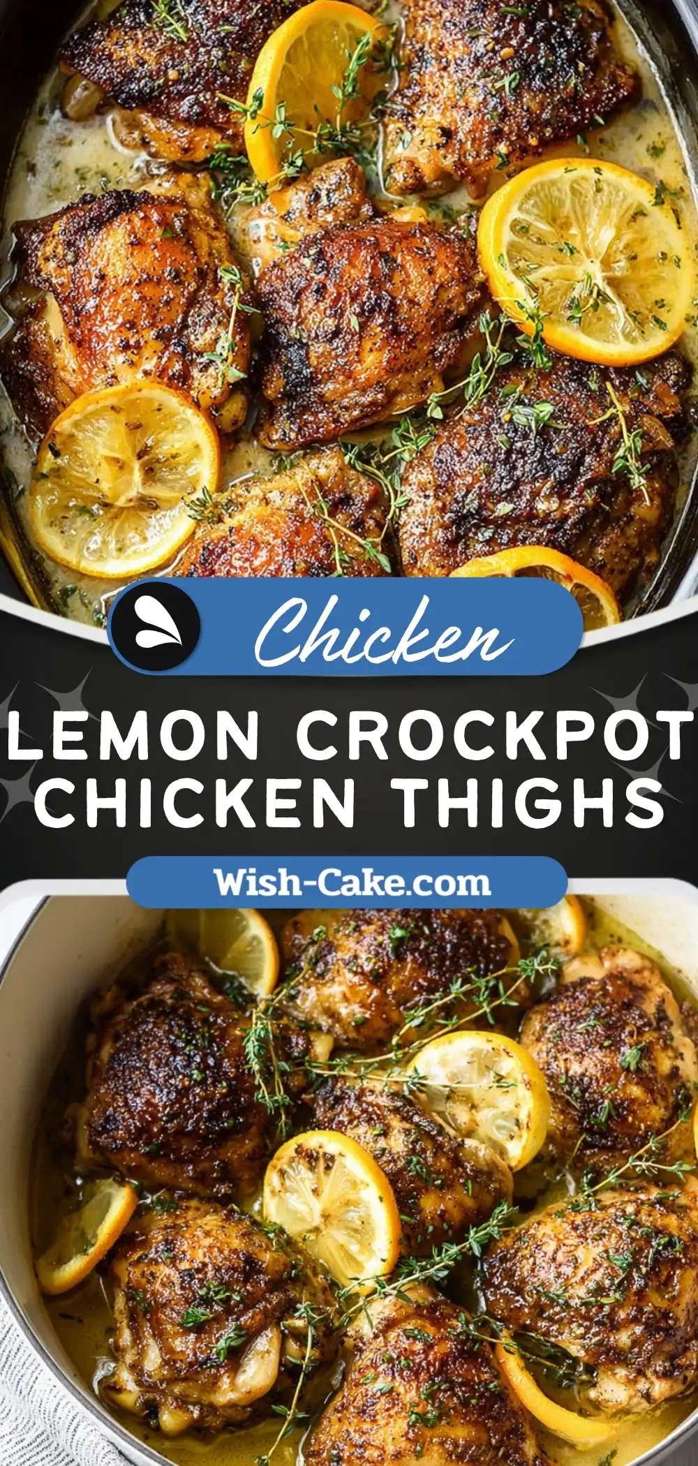 Allspice Orange Lemon Crockpot Chicken Thighs Magic