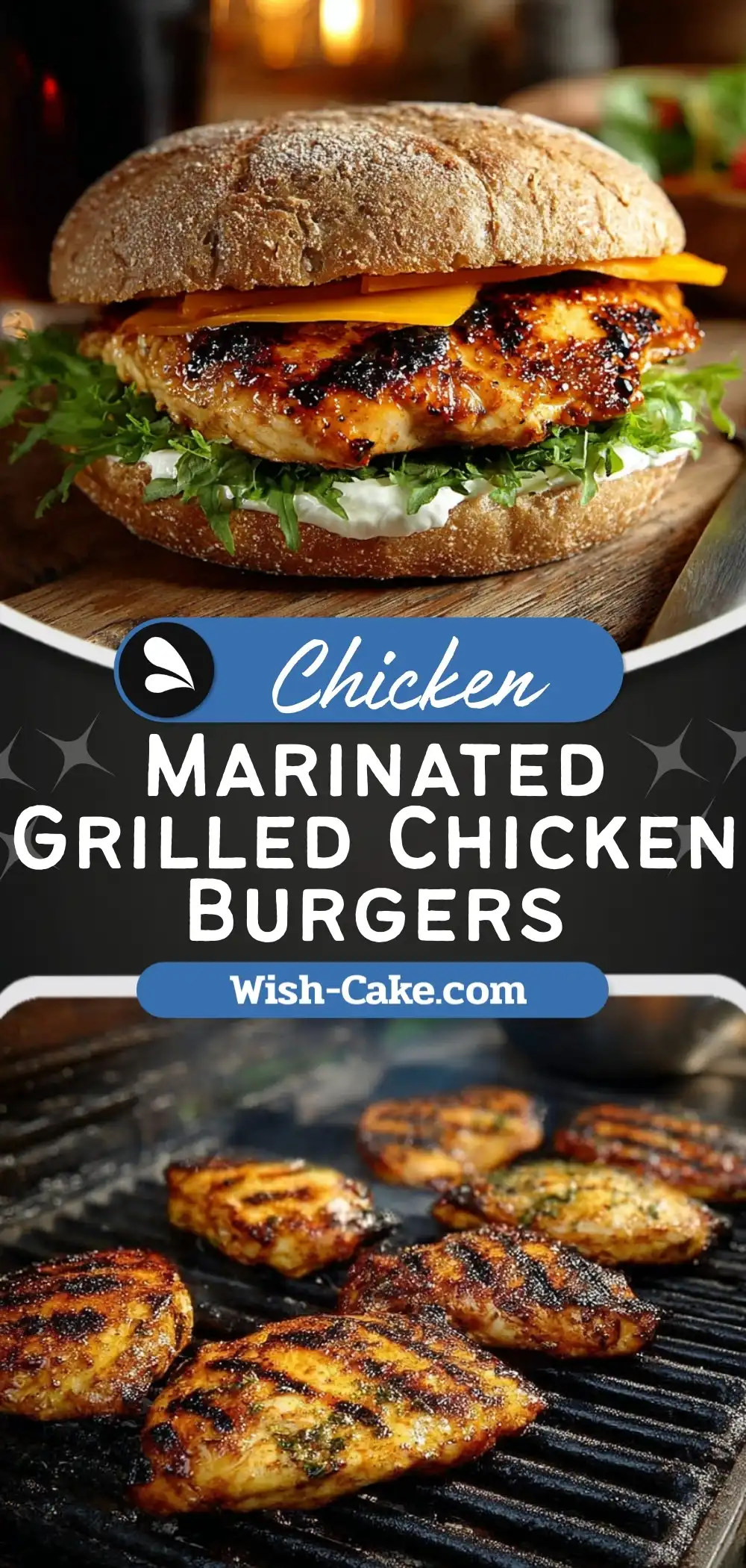 Marinated Grilled Chicken Burgers Ultimate Juicy Recipe