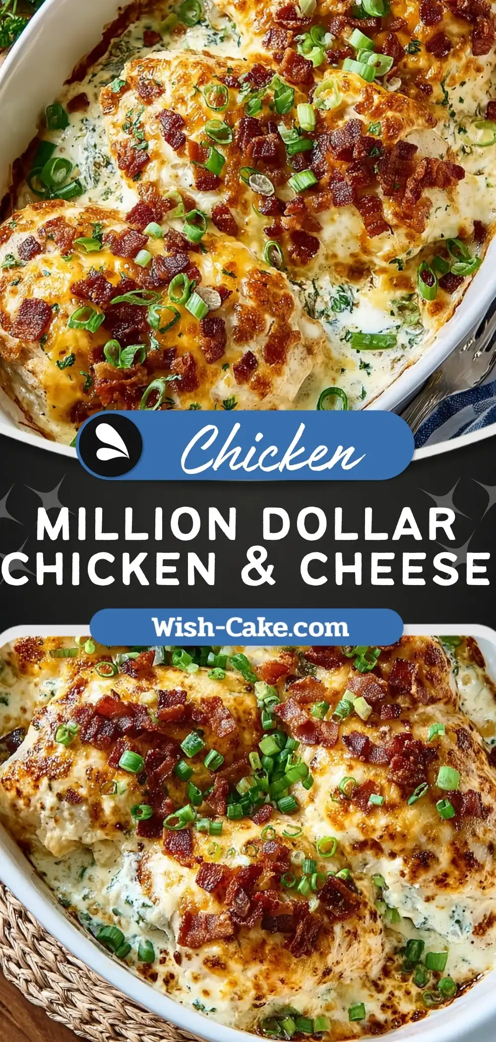 Million Dollar Chicken Bake with Cream Cheese Irresistible Twist