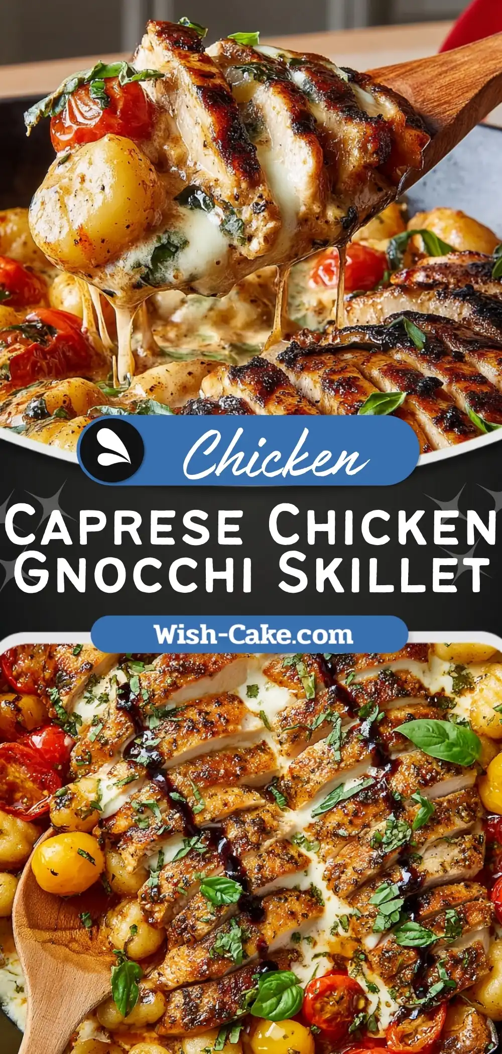Caprese Chicken Gnocchi Skillet Ultimate Comfort Recipe