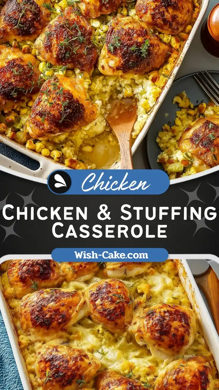 Chicken And Stuffing Casserole Ultimate Comfort Bake