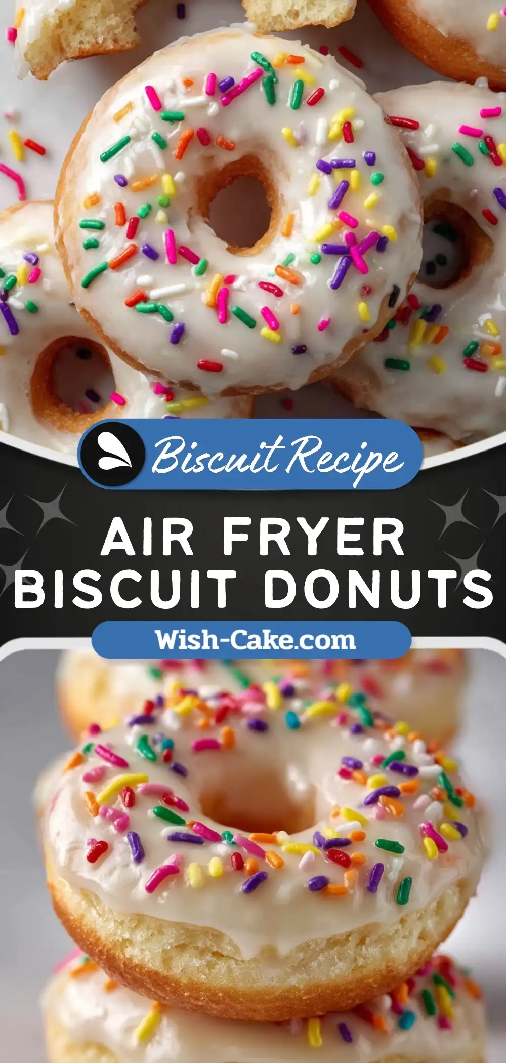 Air Fryer Biscuit Donuts Irresistibly Easy