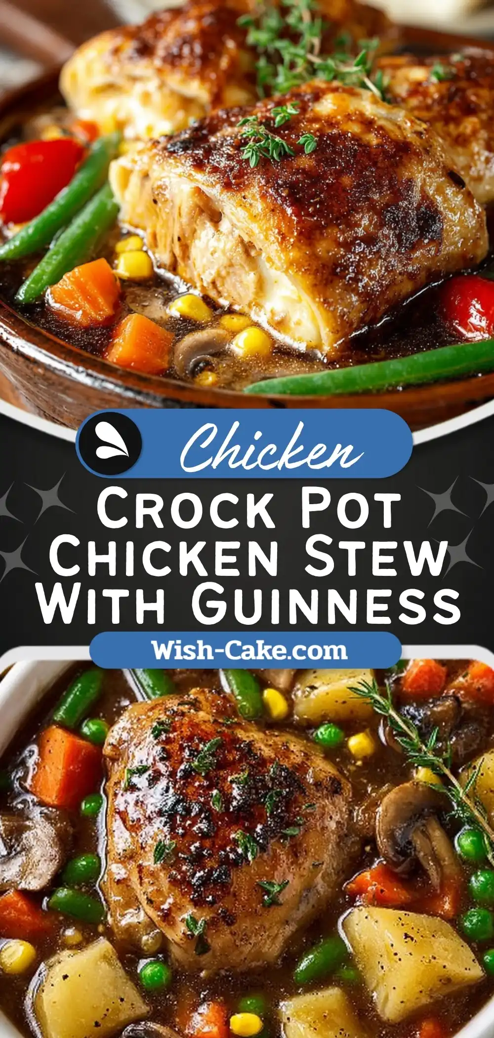 Crock Pot Chicken Stew With Guinness Rich Comfort