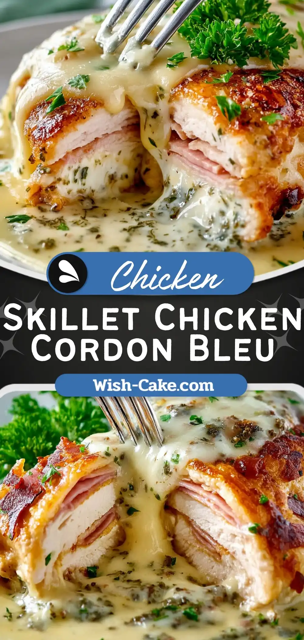 Chicken Cordon Bleu Recipe Irresistible Skillet Classic