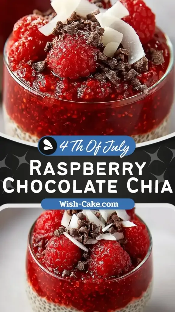 Raspberry Chocolate Chia Layered Parfaits Delight