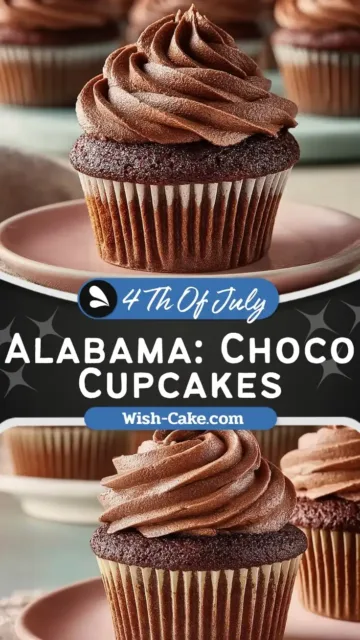 Chocolate Cupcakes Inspired by Alabama Irresistible Treat