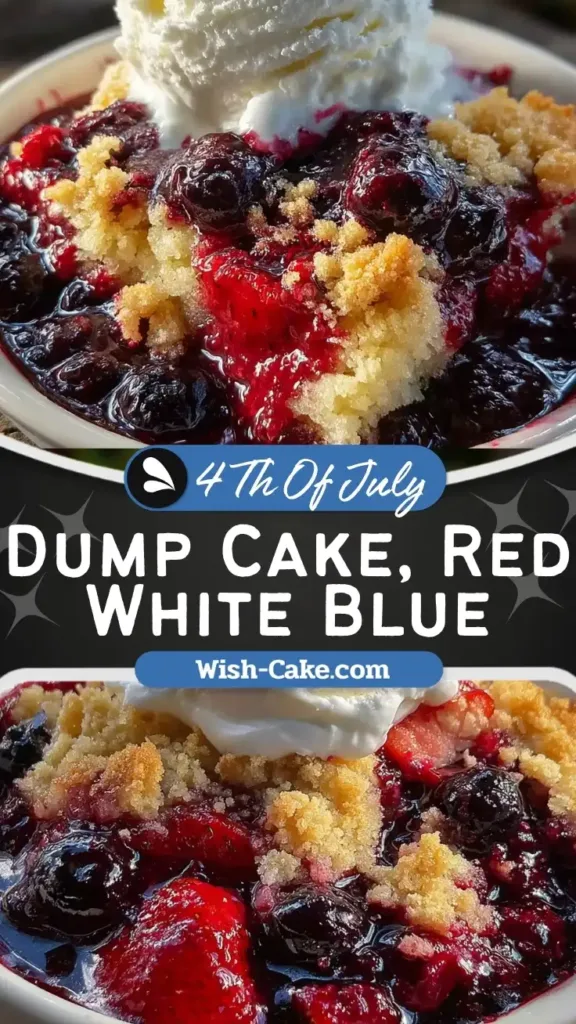 Quick Colorful Dump Cake Delight