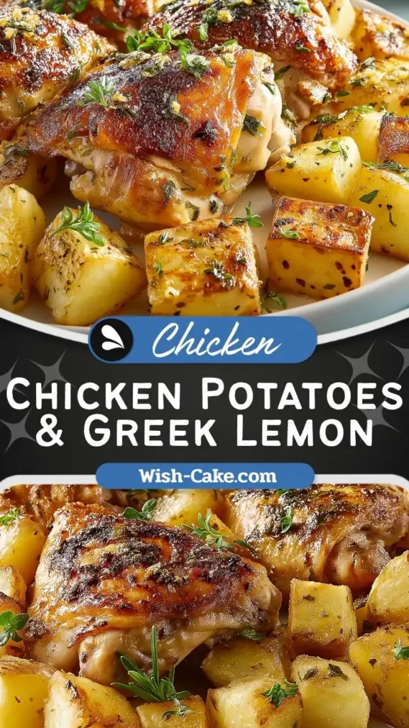 Chicken Potatoes and Greek Lemon Recipe Ultimate Juicy Guide