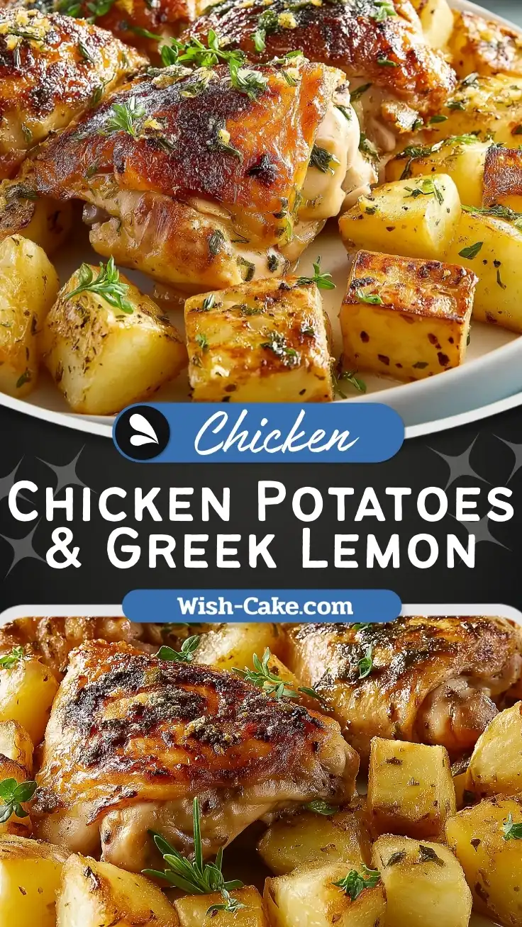 Chicken Potatoes & Greek Lemon Recipe Ultimate Juicy Guide