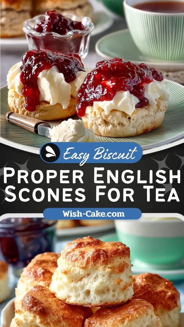Proper English Scones For Tea That Melt Softly