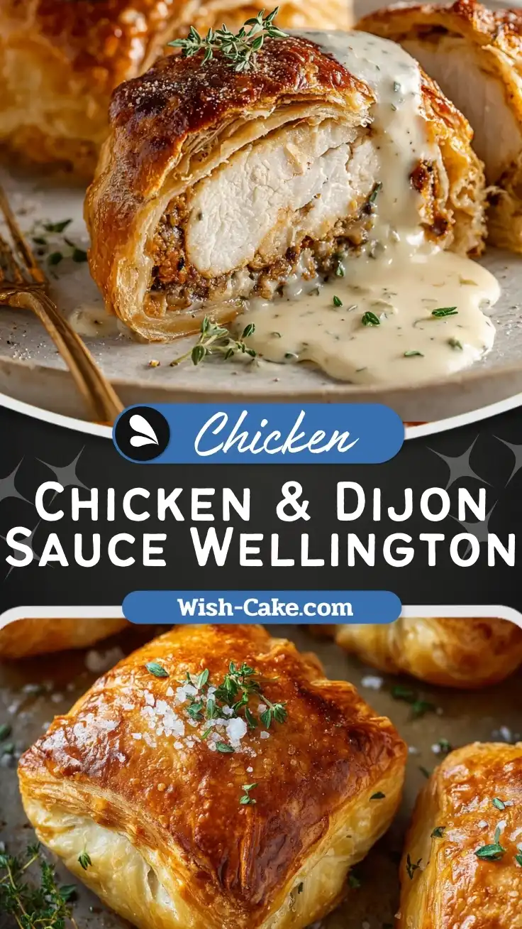 Dijon Cream Sauce Chicken Wellington Recipe Ultimate Classic