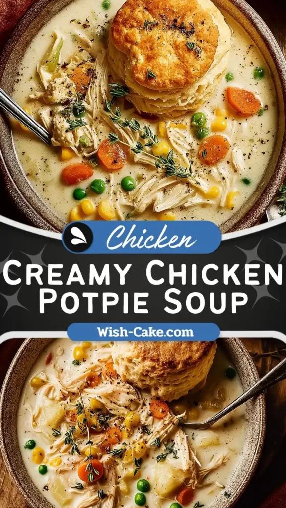 Creamy Chicken Potpie Soup Irresistibly Comforting